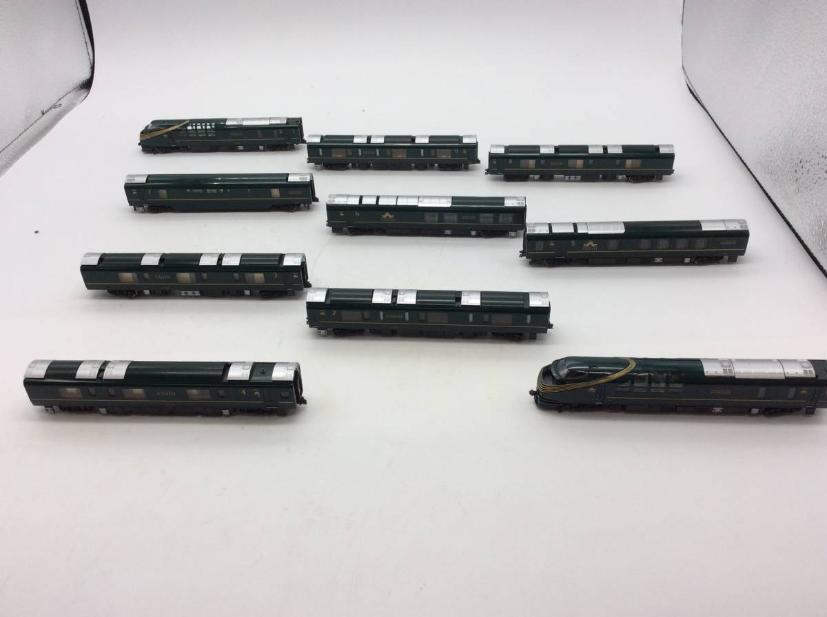 ＃5517　TOMIX トミックス 97912 JR 87系 寝台 ディーゼルカー TWILIGHT EXPRESS 瑞風 MIZUKAZE Nゲージ 鉄道模型 10両セット 限定品