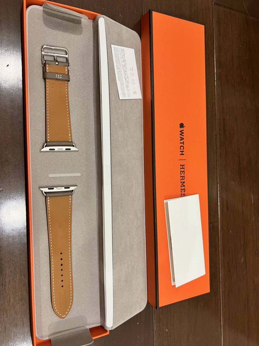 Apple Watch エルメス 45mm純正バンド エトゥープ Apple HERMES Watch