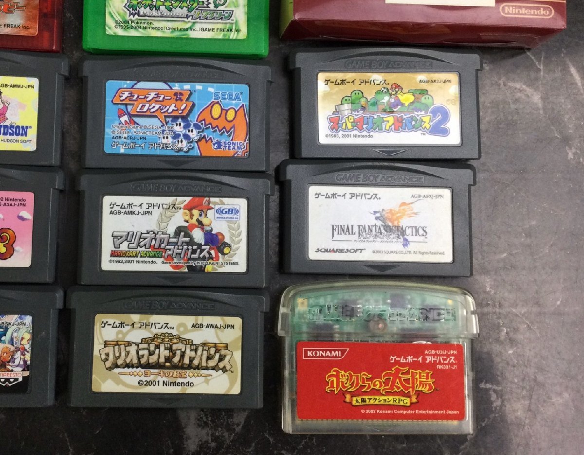1円～ □現状品 ゲームボーイアドバンス / GBA ソフト カセット 28本 