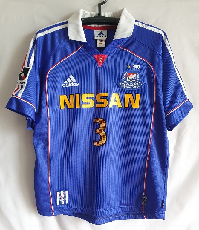 アディダス 横浜マリノス 2000 HOME S/Sユニフォーム#3松田直樹 M(J