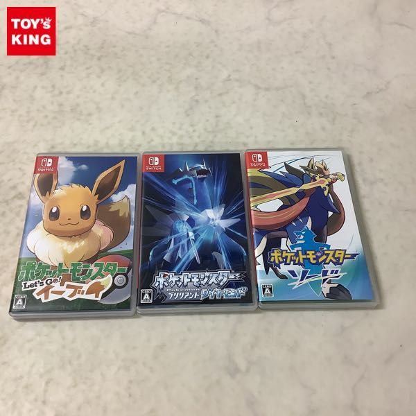 1円〜 Nintendo Switch ポケットモンスター ソード ブリリアント