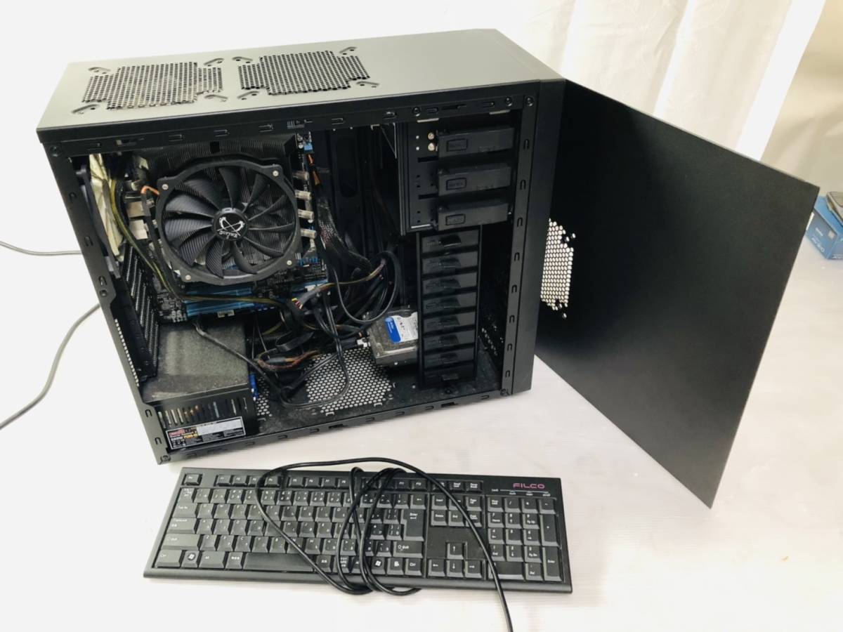 新作，お得 金夏9 1円オークション ジャンク品 デスクトップパソコン FILCOキーボードセット Core i7 600W bronze80+ メモリ16 8x2 HDD1TB 通電しない(その他)｜売買されたオークション情報、yahooの商品情報をアー その他