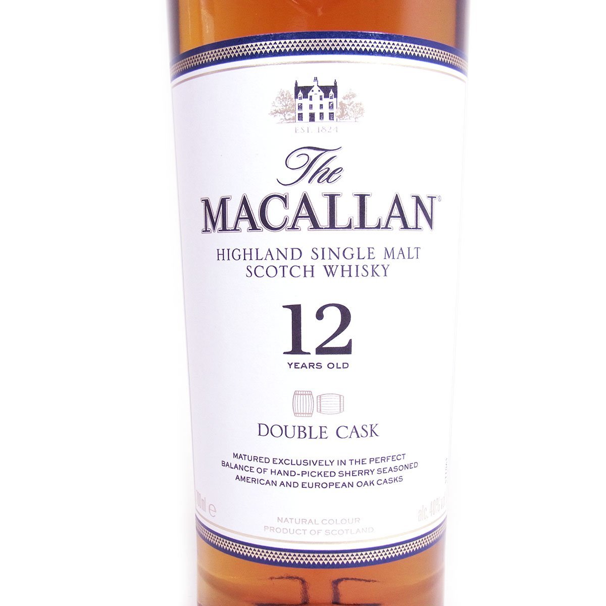 未開栓 マッカラン ダブルカスク 12年 スコッチ ウイスキー 箱付 700ml 