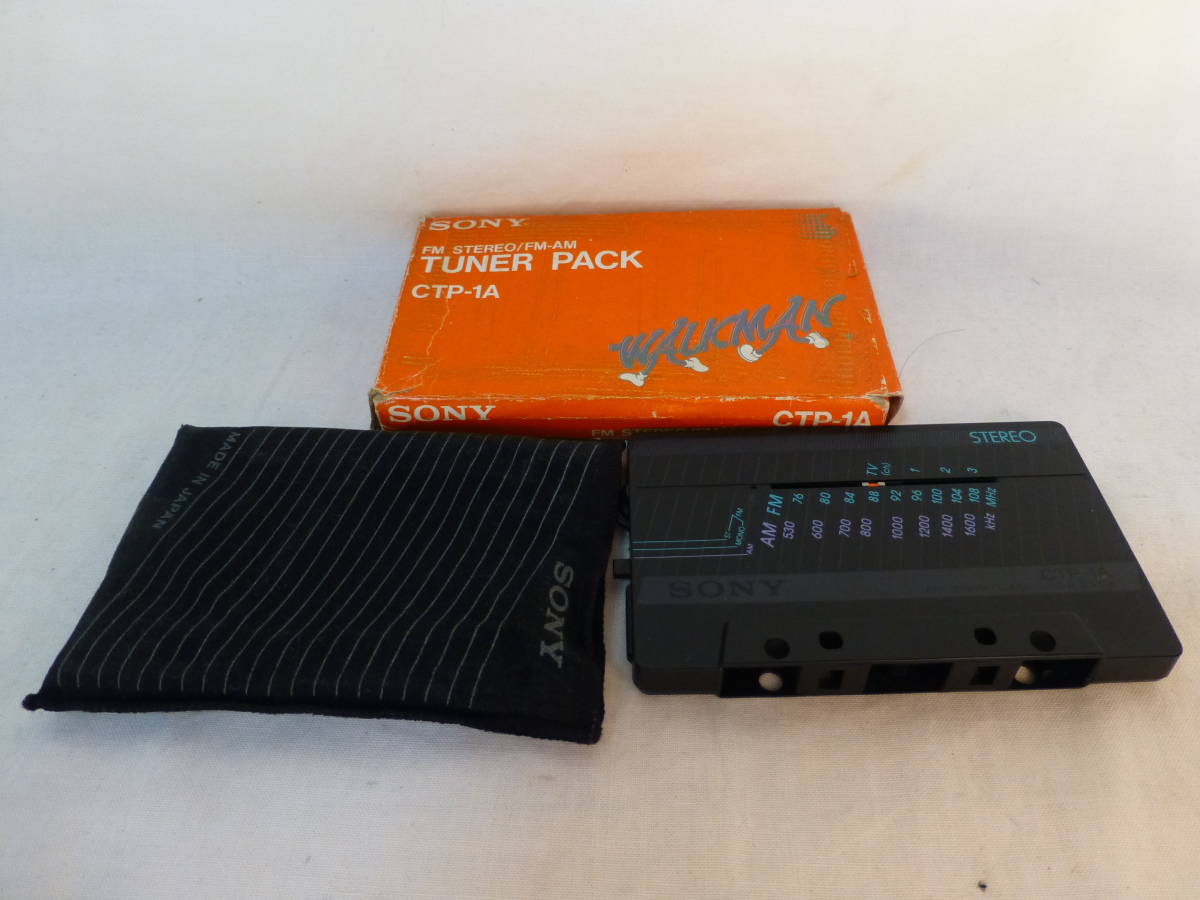 SONY】CTP-1A FM STE REO/AM TUNER PACK AM530-1605KHz FM76-108MHz