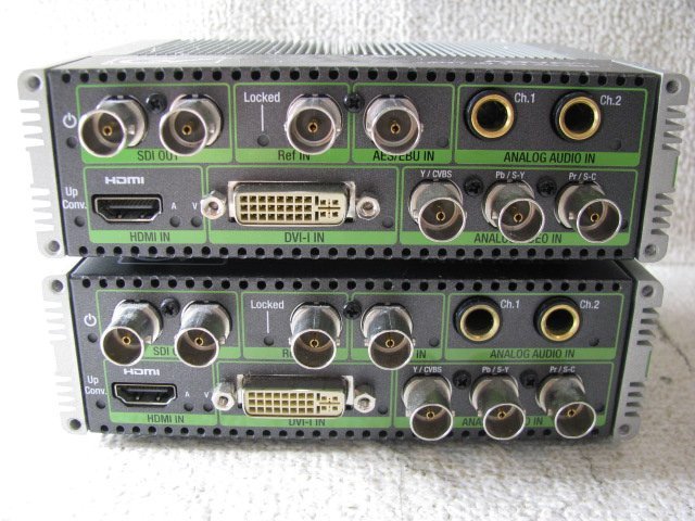 K8950/コンバーター2個/グラスバレー ADVC-G1 ⁄ Grass Valley G