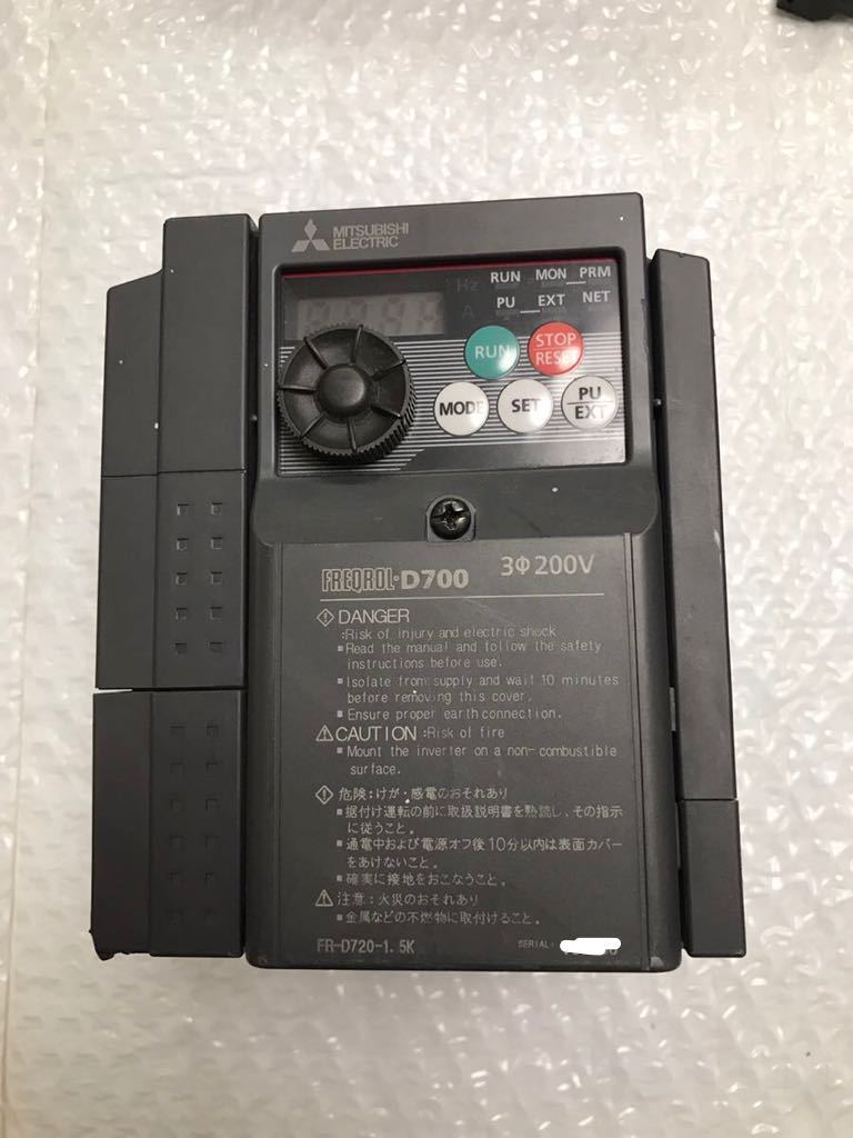 激安大特価，低価 三菱電機 MITSUBISHI インバーター FR-D720-1.5K 2019年製(電材、配電用品)｜売買されたオークション情報、yahooの商品情報をアーカイブ公開 - オークファン その他