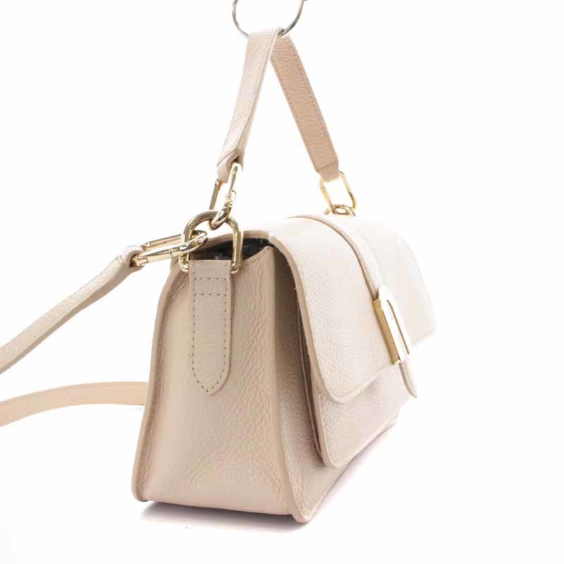 フルラ FURLA ショルダーバッグ - レザー ベージュ 美品 バッグ フルラ