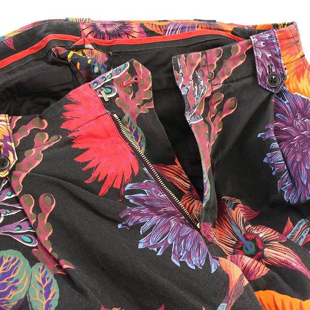 ポールスミス PAUL SMITH 18SS KOI HAWAIIAN CARGO PANTS カーゴパンツ 