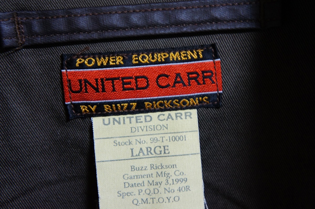 UNITED CARR BY BUZZ RICKSONSユナイテッド カー バズリクソンズ 