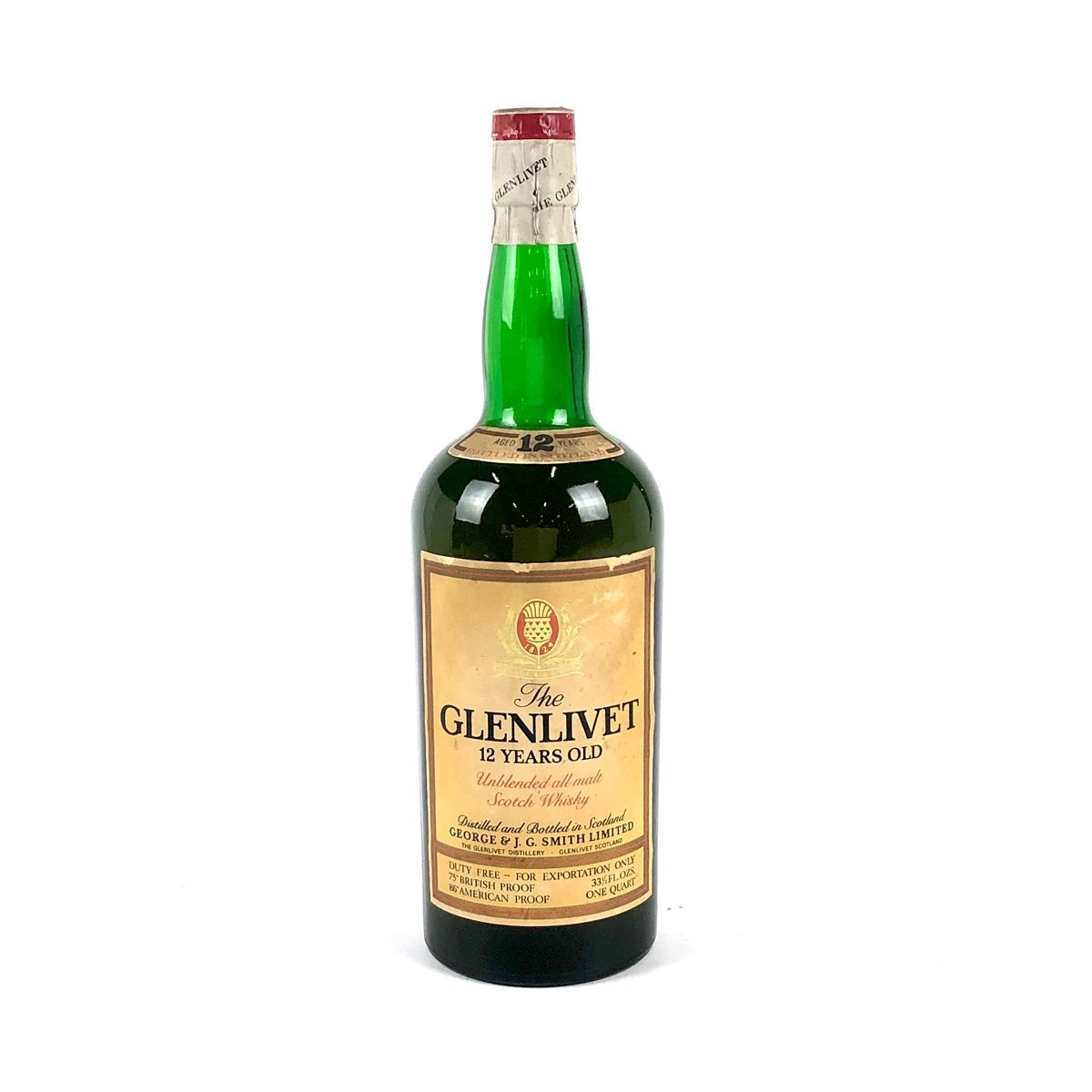 THE GLENLIVET 12年 シングルモルトウイスキー 1000ml Whisky
