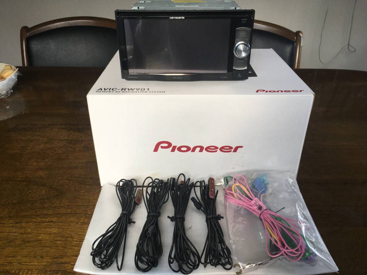 パイオニア AVIC-RW901 ナビゲーション中古品 カロッツェリア 楽ナビ