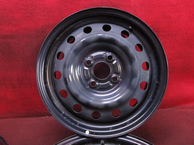 ダイハツ　タフト純正スチールホイール15×4.5 4穴100中古品4本セット スチール ホイール 4本 ダイハツ 純正 タフト 15×4.5J 4穴 PCD 100 +