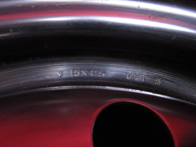 スチール ホイール 4本 ダイハツ 純正 タフト 15×4.5J 4穴 PCD 100 +