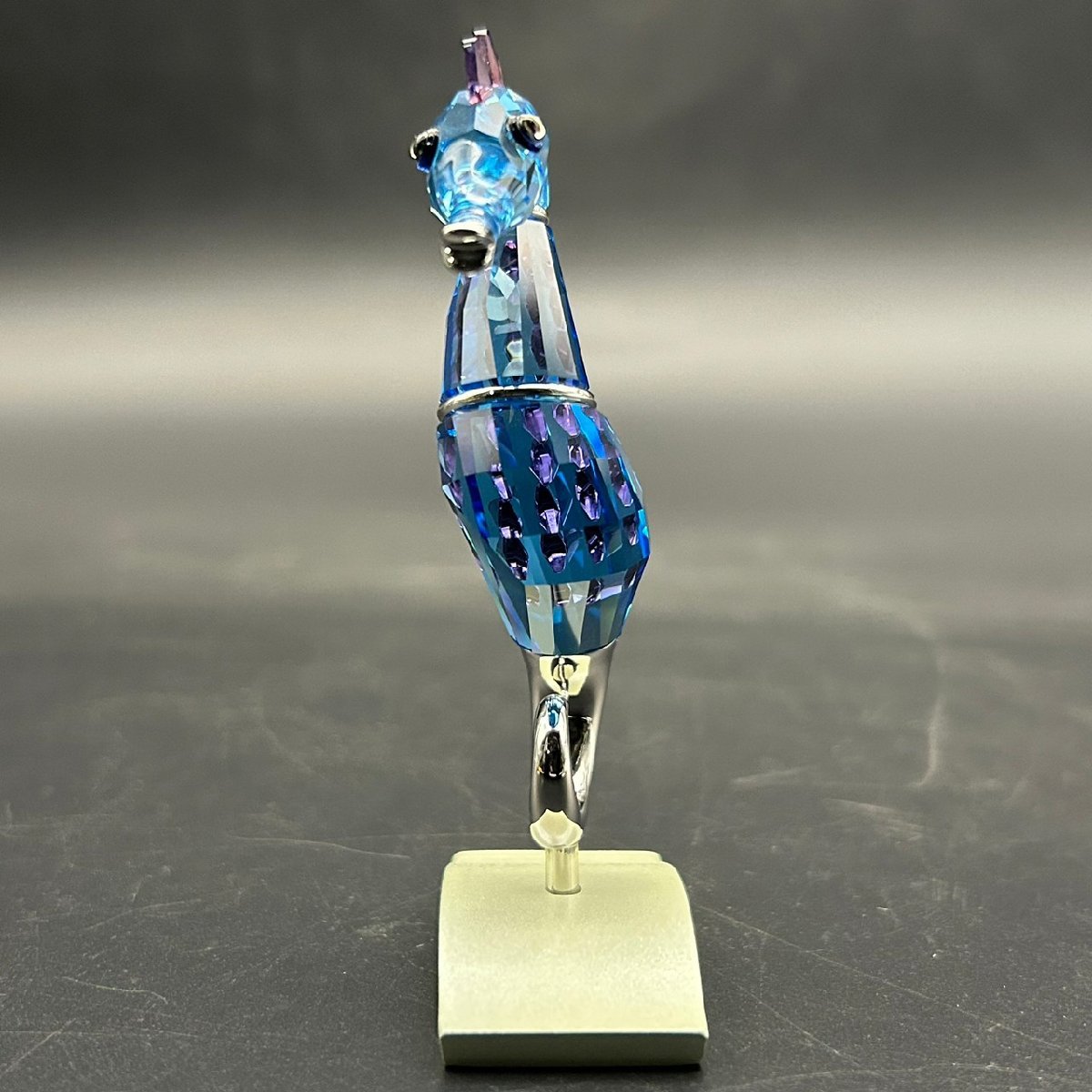 RT1105-11-2 Swarovski スワロフスキー タツノオトシゴ 魚 オブジェ 