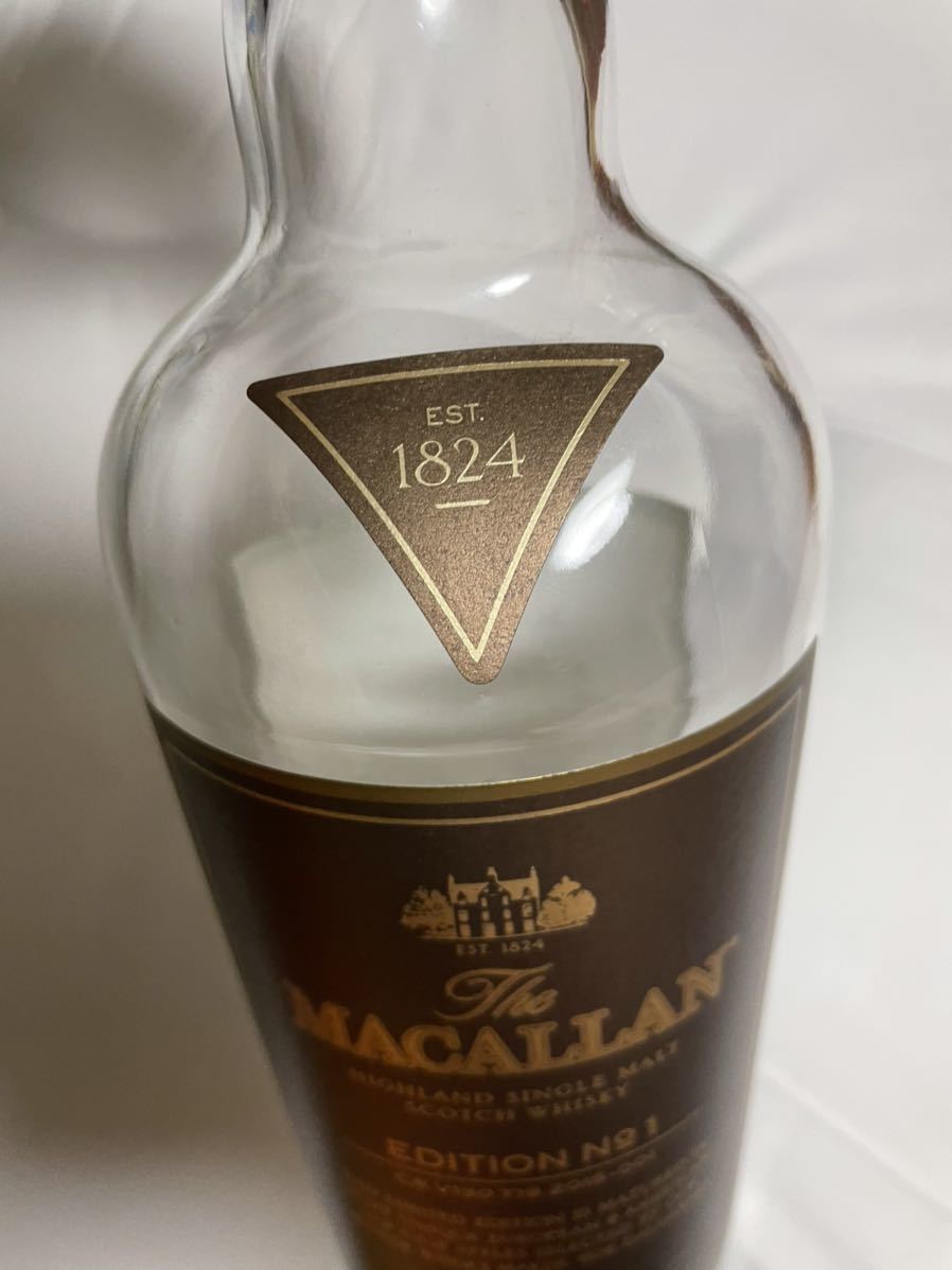 空瓶 18年 マッカラン MACALLAN 700ml 旧 旧ボトル 空き瓶 マッカラン