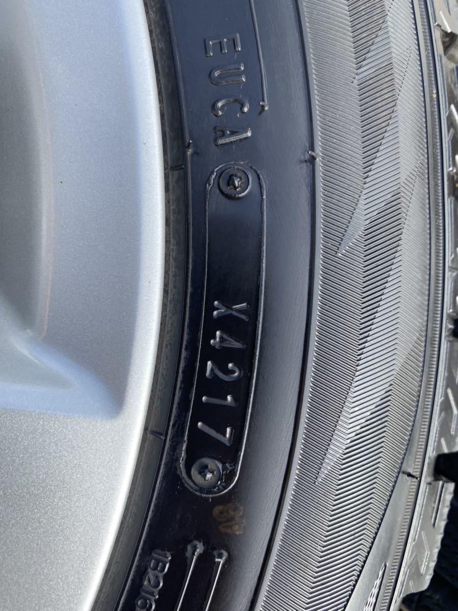 4本 ホンダ フィット 純正 15インチ 6J +50 4H 100 スタッドレス ダンロップ ウインターマックス WM02 17年 185/60R15 GR GK ハイブリット 15インチ ホンダ フィット 15インチ（スタッドレスタイヤ・ホイールセット 送料無料ホンダ純正フィット純正ホイール15インチ S8522IS