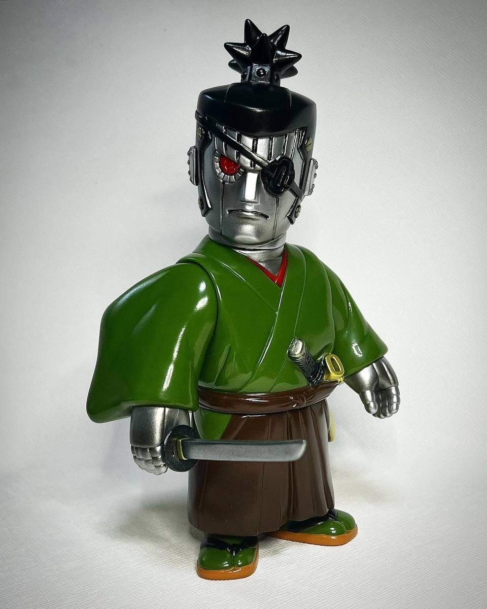 samuraidoll 大江戸ROBOTS 新作 2体セット ワンフェス 大江戸ROBOTS 剣豪ロボ 十兵衛 JUBEI 緑バージョン サムライドール