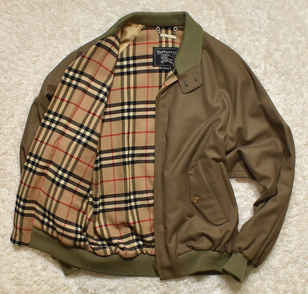 Burberry ウール スイングトップ サイズM ハリントンジャケット 