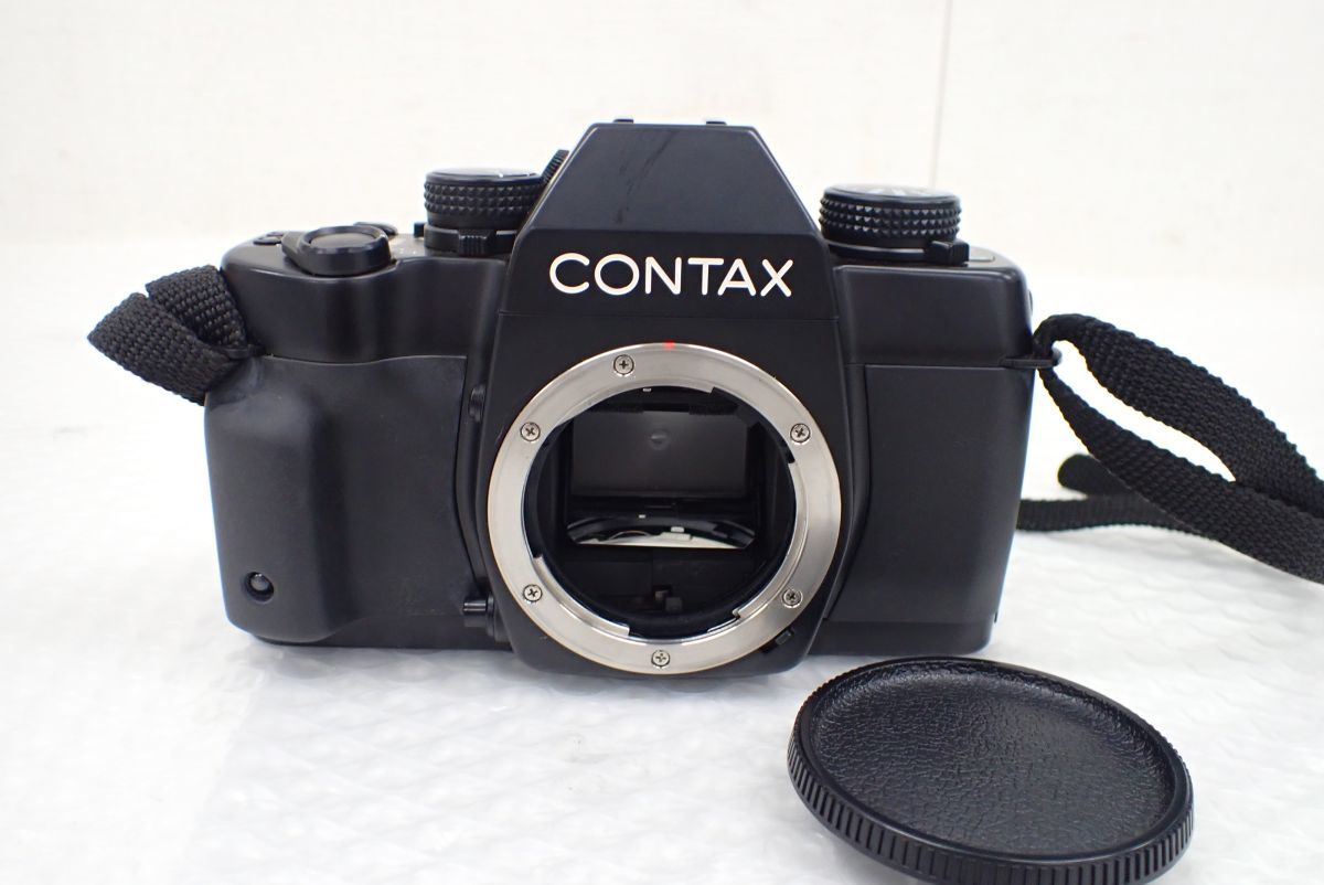 ☆営KZ059-60 コンタックス CONTAX ST 一眼レフカメラ ブラックボディ