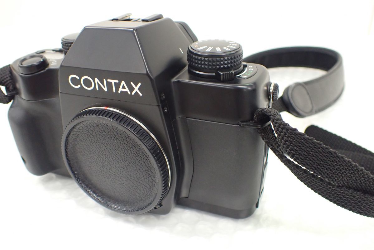 ☆営KZ059-60 コンタックス CONTAX ST 一眼レフカメラ ブラックボディ