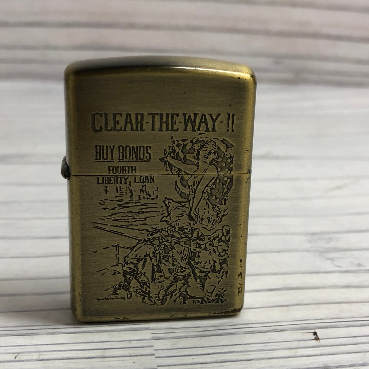 新作登場，人気セール f001 Y4 25. Zippo ジッポー ライター CLEAR THE WAY 1994 BUY BONDS(Zippo)｜売買されたオークション情報、yahooの商品情報をアーカイブ公開 - オークファン Zippo
