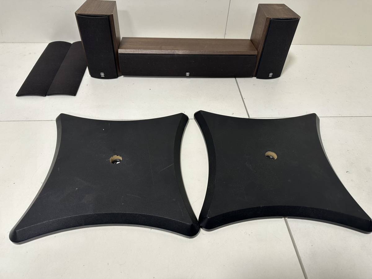 YAMAHA ヤマハ スピーカー NS-C310 / NS-B310 本体 3個 スタンド