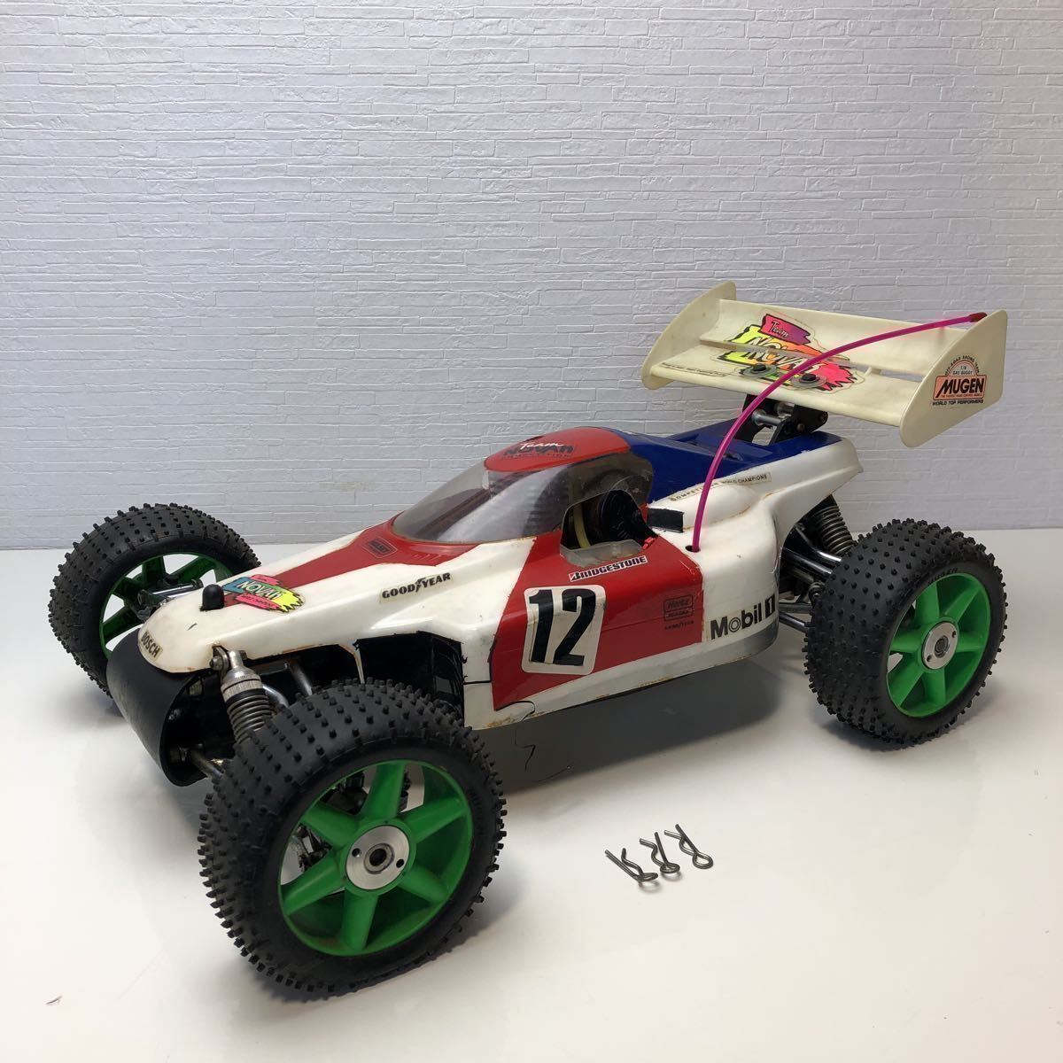 ラジコンエンジン1/8スケール4WDガスパワー　バギー無限アスリート ラジコンエンジン1/8スケール4WDガスパワー バギー無限アスリート