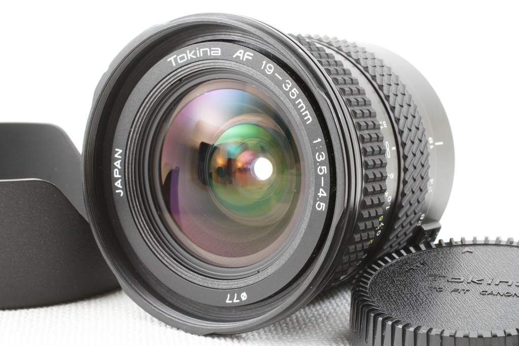 外観極上品◆TOKINA トキナー AF 19-35mm F3.5-4.5 AF193 Canon キヤノン◆A431