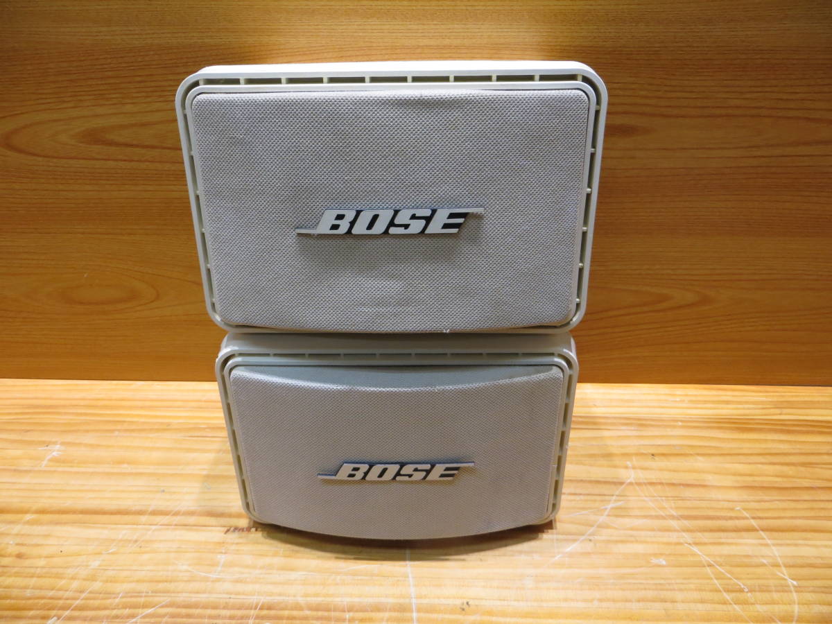 スピーカー2□BOSE・111ADW・白色・2個・連番・ボーズ□USED BOSE