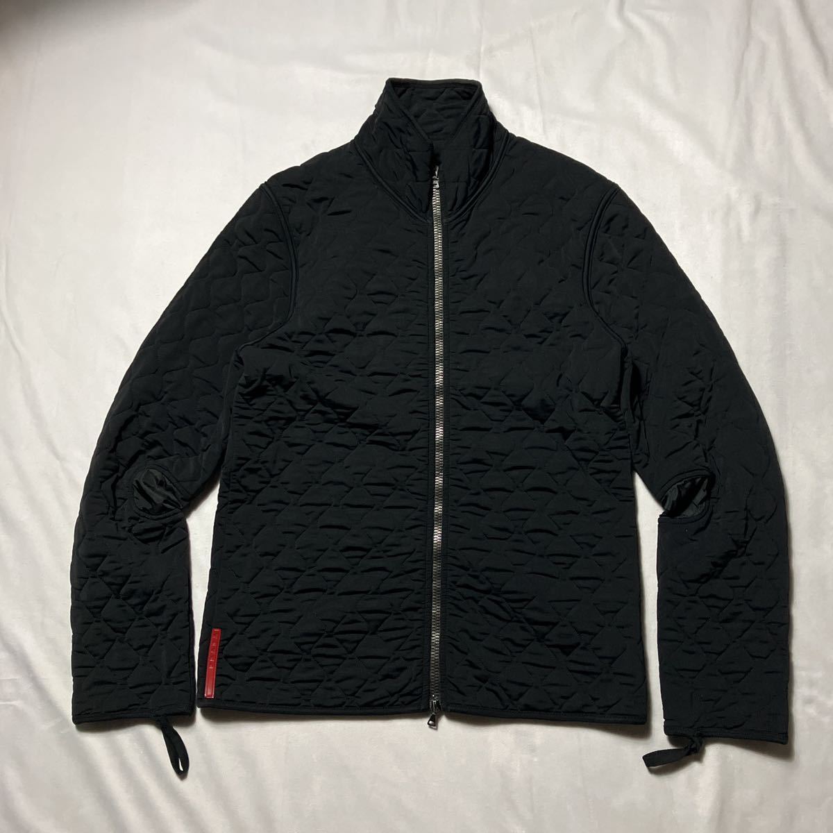 良品] 1円 正規 PRADA SPORTS プラダスポーツ キルティングジャケット 