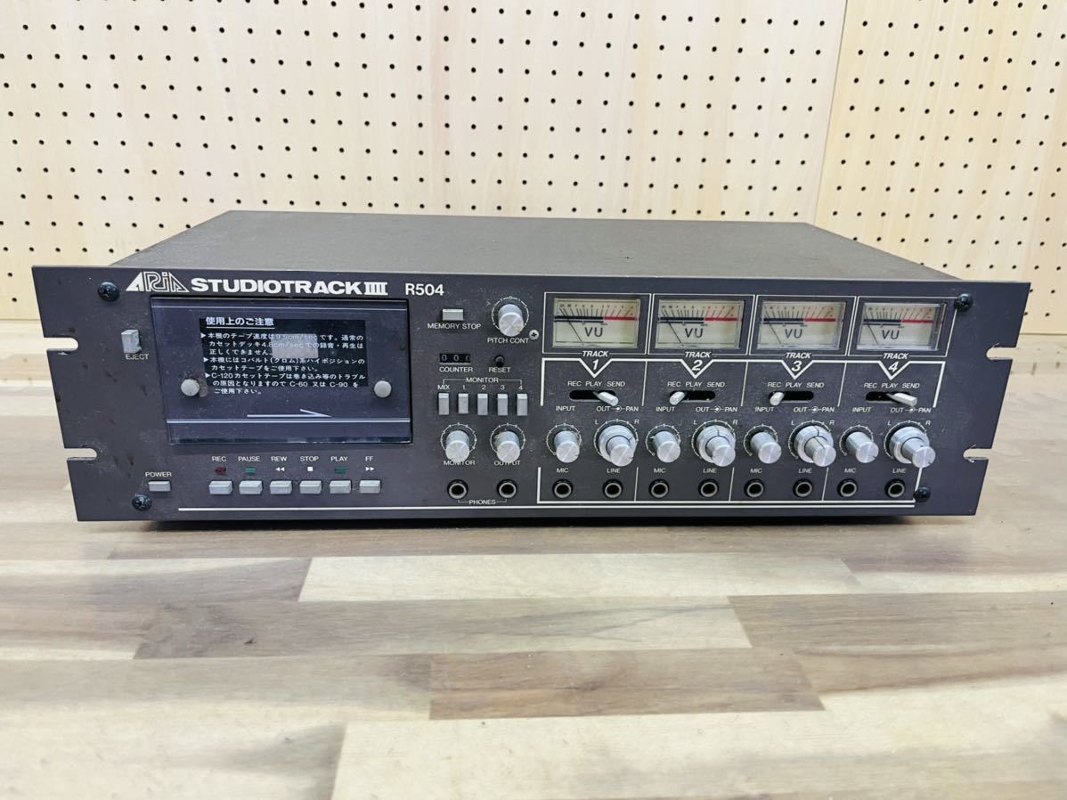 ☆ ARIA STUDIO TRRACKⅢ R504 MULTI TRACK RECORDER ☆ Aria R504