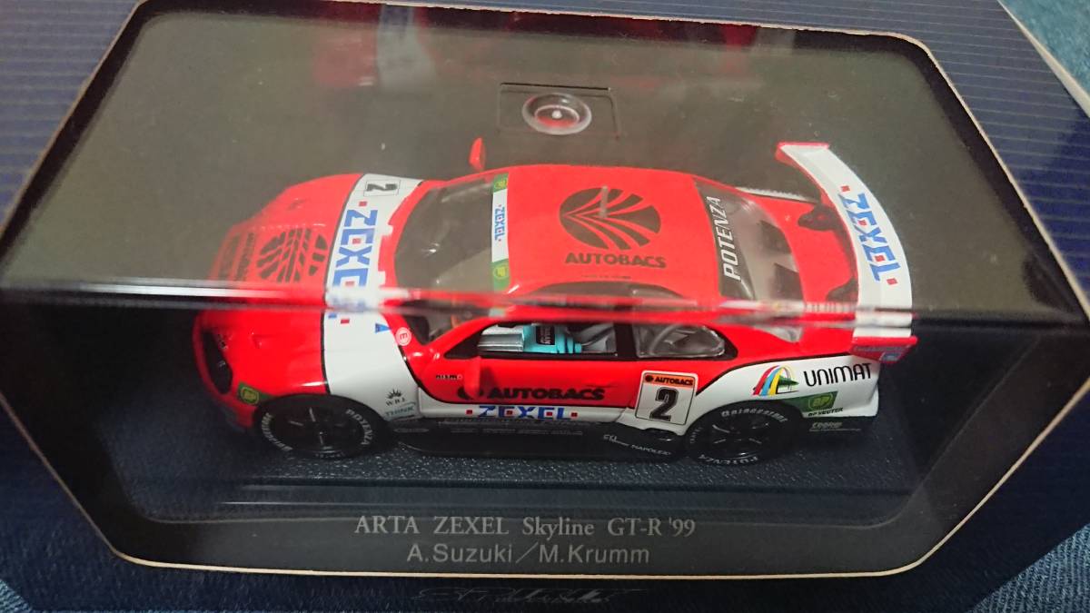 ARTA ZEXEL GT-R - 1⁄43 GT500 0 | Nissan Skyline No.2 1999年