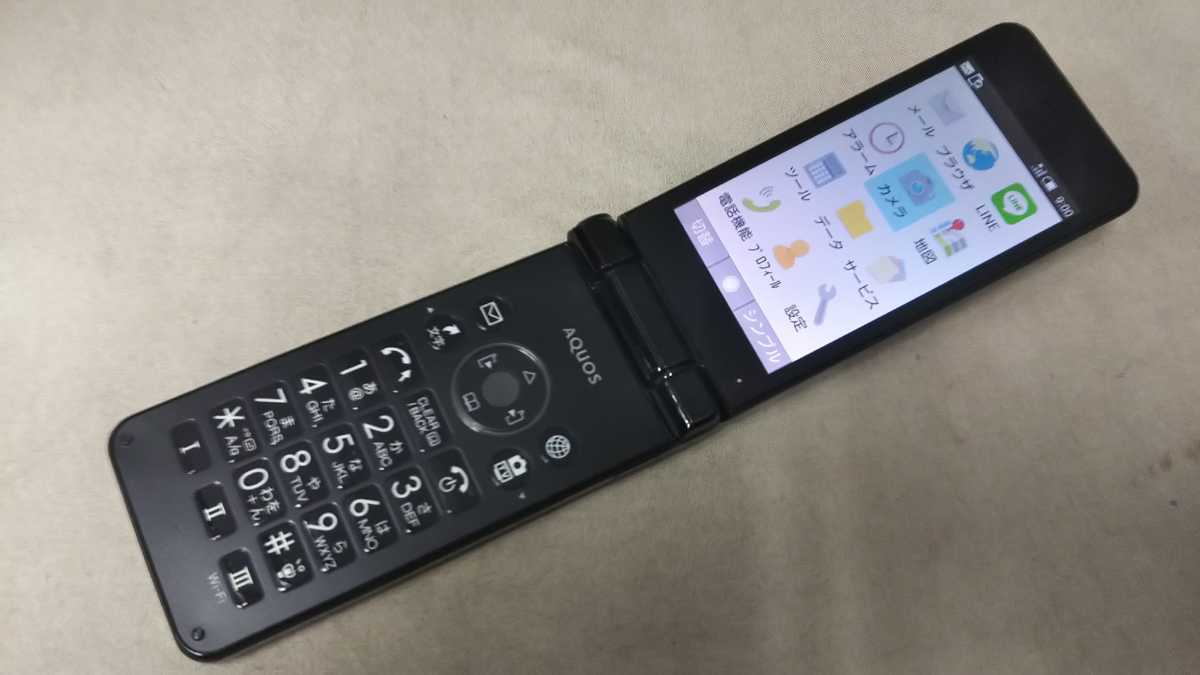 新品◇アクオスケータイ3 /simフリー/AQUOS805SHホワイト/送料込