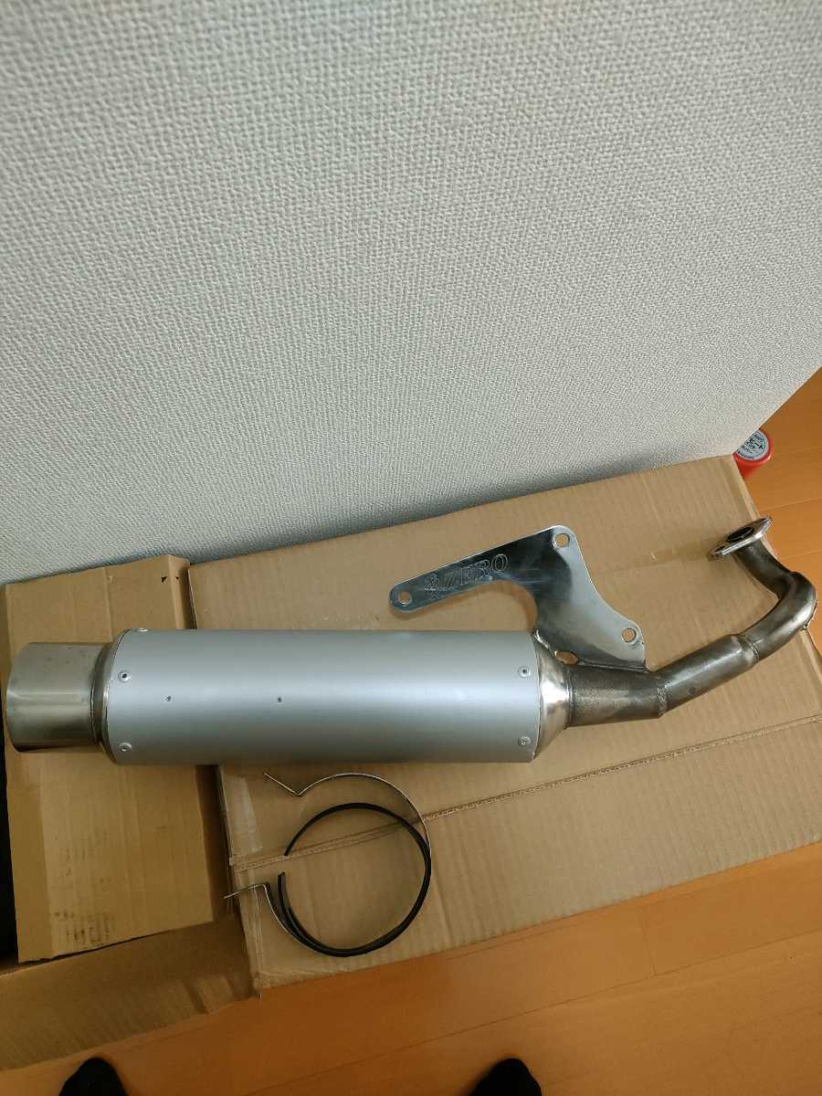最新作，人気 レッツ2 ZZ zero dukeマフラー チャンバー