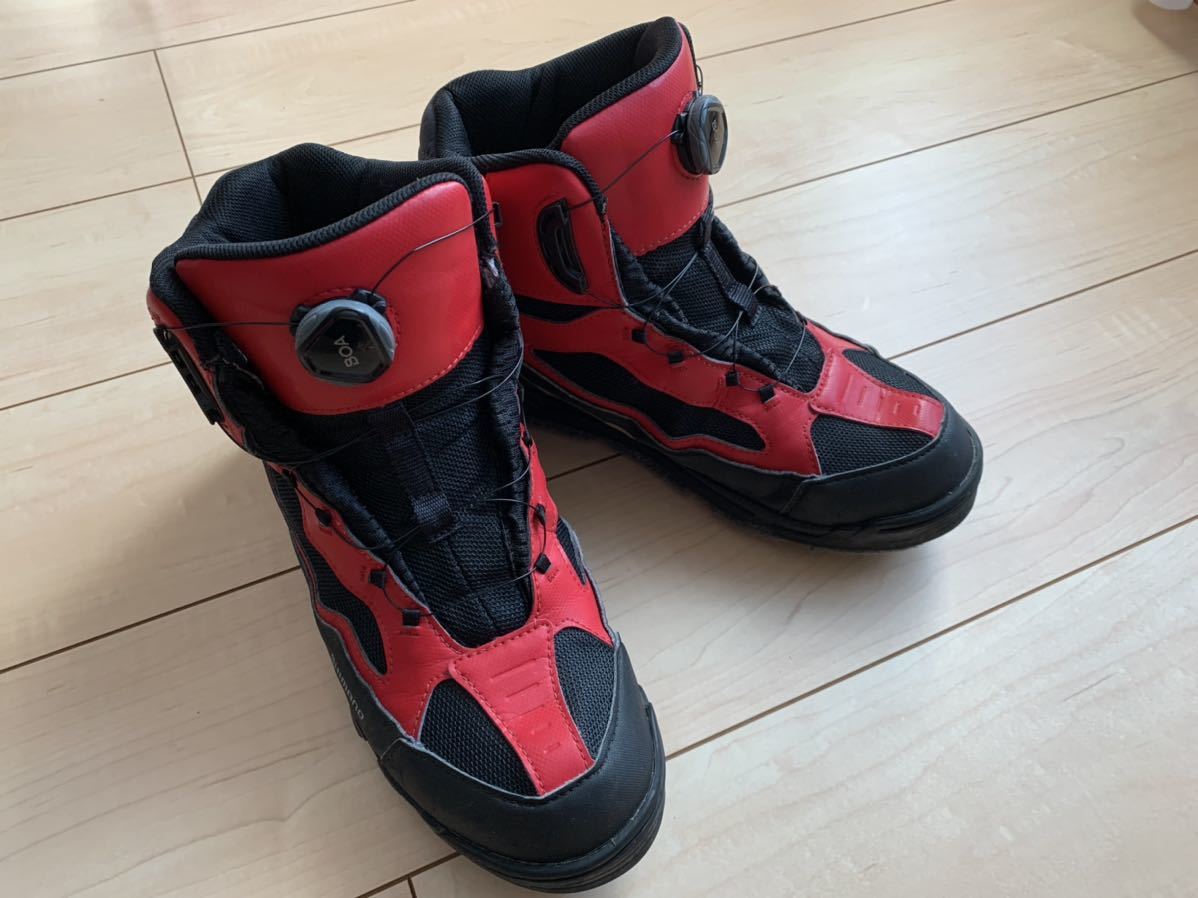 中古 SHIMANO シマノ ドライシールドジオロックシューズ FS-155T 中古 SHIMANO シマノ ドライシールドジオロックシューズ FS-155T