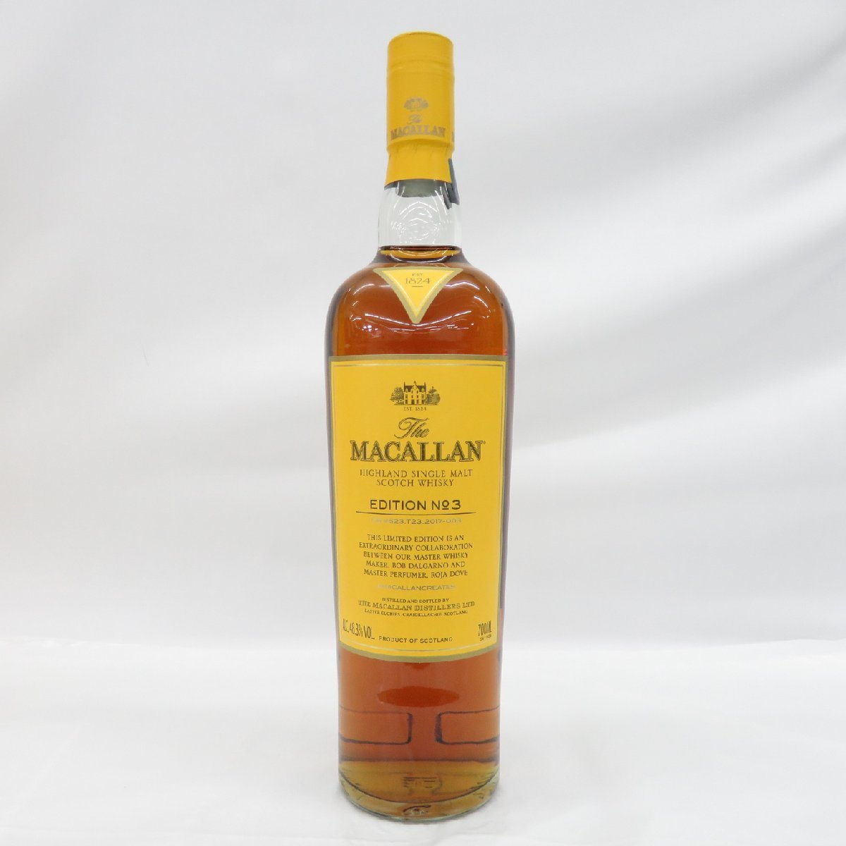 未開栓】The MACALLAN ザ・マッカラン エディション No.3 ウイスキー