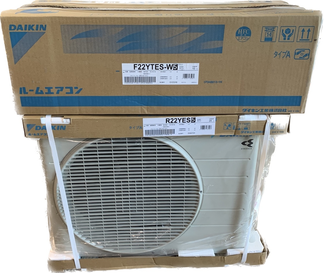 ダイキン工業 DAIKIN エアコン Eシリーズ F22YTES-W ダイキン ルーム 