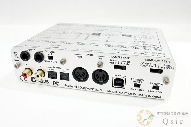超美品] Roland UA-25EX 初めてのオーディオインターフェースに