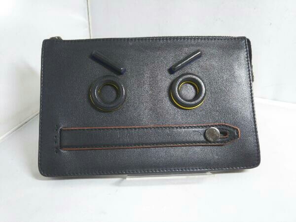 FENDI フェンディフェイス 7VA350-0EJ178-0397 クラッチバッグ ブラック 黒