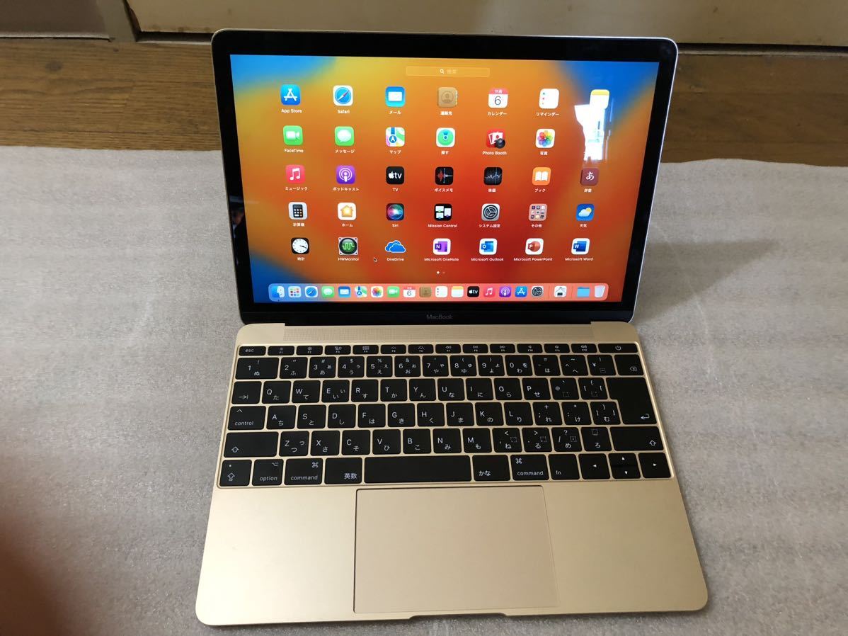  MacBook 12-inch 2017 A1534 Core i7メモリ16GB SSD250GB ゴールド(MacBook)｜売買されたオークション情報、yahooの商品情報をアーカイブ公開 - オークファン MacBook
