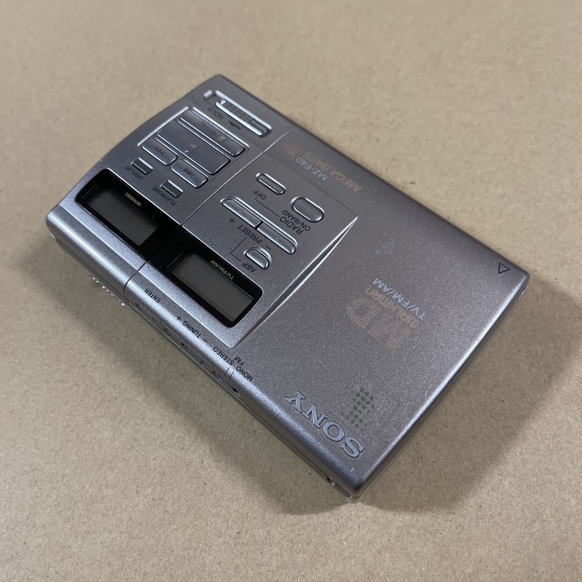◇◆ソニー SONY MDウォークマンMZ-R910 動作品 ◇◆ SONY MZ-R910 ソニー MDプレーヤー WALKMAN MDウォークマン◇ジャンク