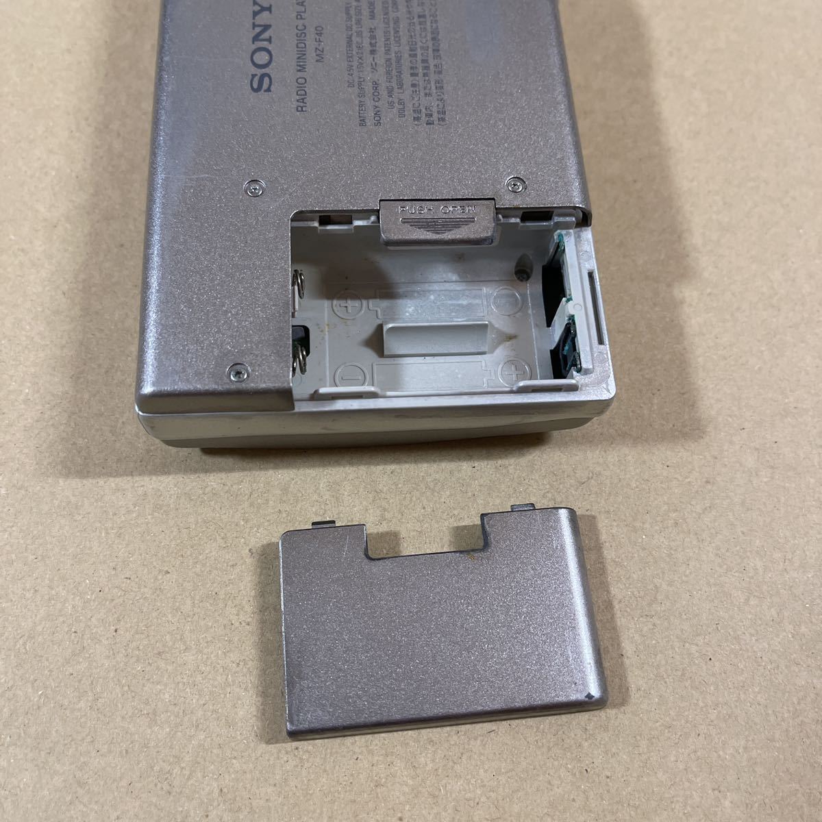 SONY MZ-R910 ソニー MDプレーヤー WALKMAN MDウォークマン◇ジャンク