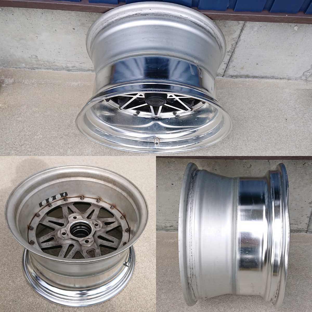 ☆9J WORK EQUIP 03 PCD114.3 1本 4H ワーク エクイップ 15inch 旧車 深
