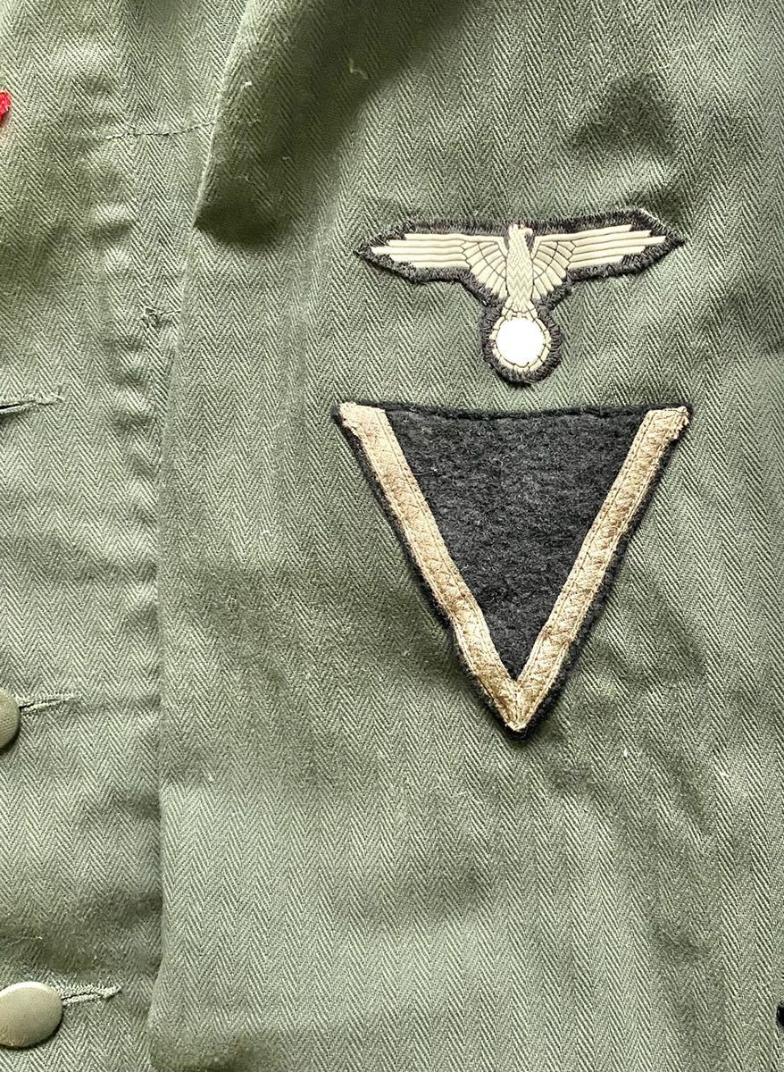 m42野戦服 WW2ドイツ軍夏季HBT戦闘服M42型上下 - メルカリ WW2ドイツ