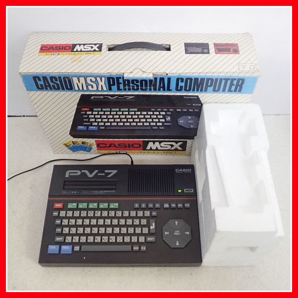 CASIO MSX パーソナルコンピュータ PV-7動作未確認 CASIO MSX パーソナルコンピュータ PV-7動作未確認 CASIO カシオ PV-7