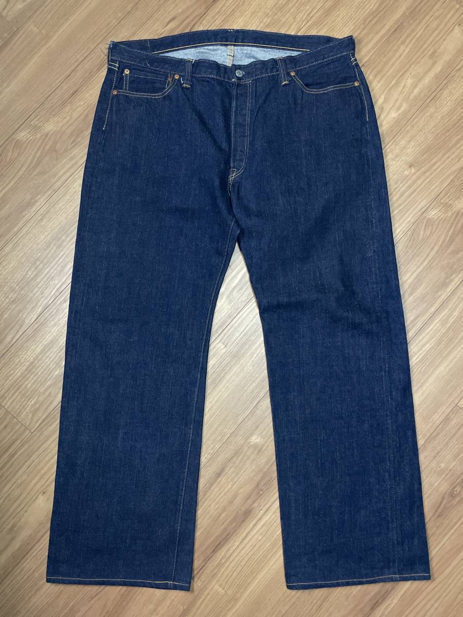 美品 THE FLAT HEAD フラットヘッド 5005XX デニム ジーンズ W42L36 大きいサイズ