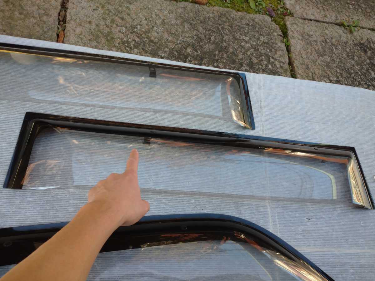 トヨタ ランクル95プラド 純正ドアバイザー 1台分 ランドクルーザー