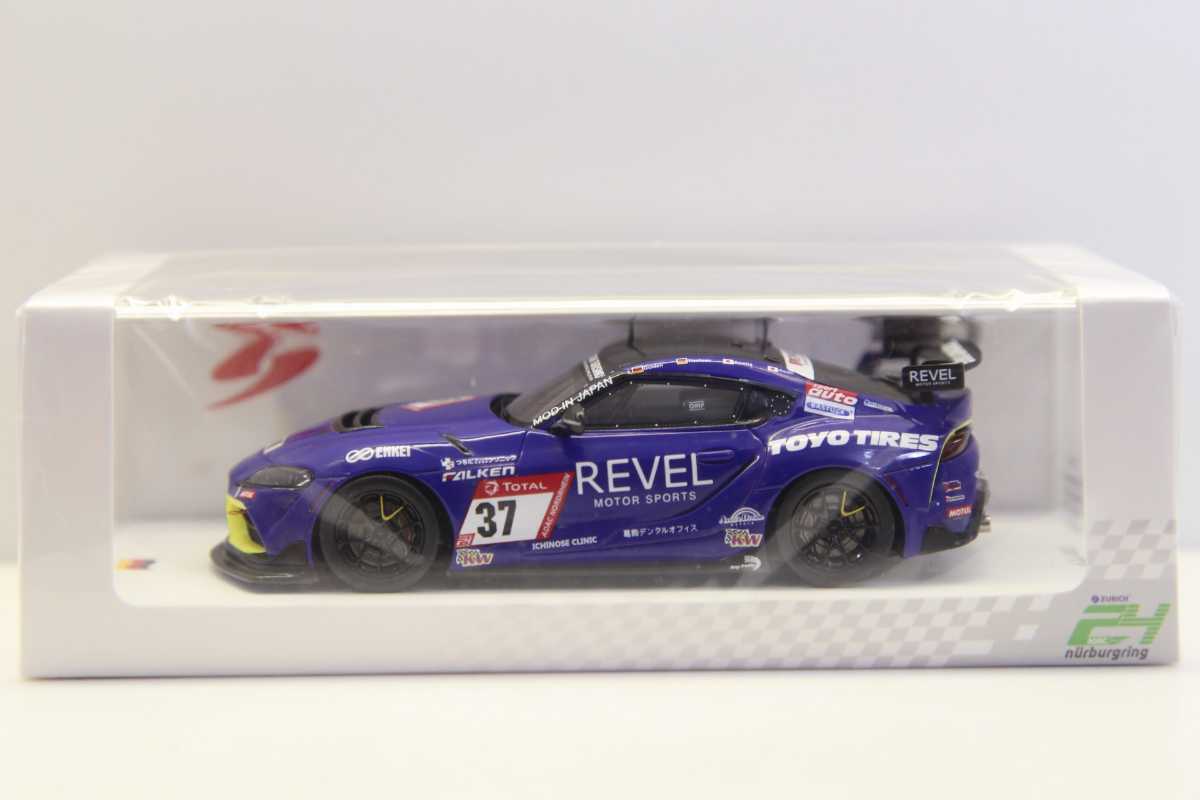 限定400台　スパーク ナショナルモデル 1/43 トヨタ スープラ ノベル レーシング with トーヨータイヤ #37　SG705　411CE0/123