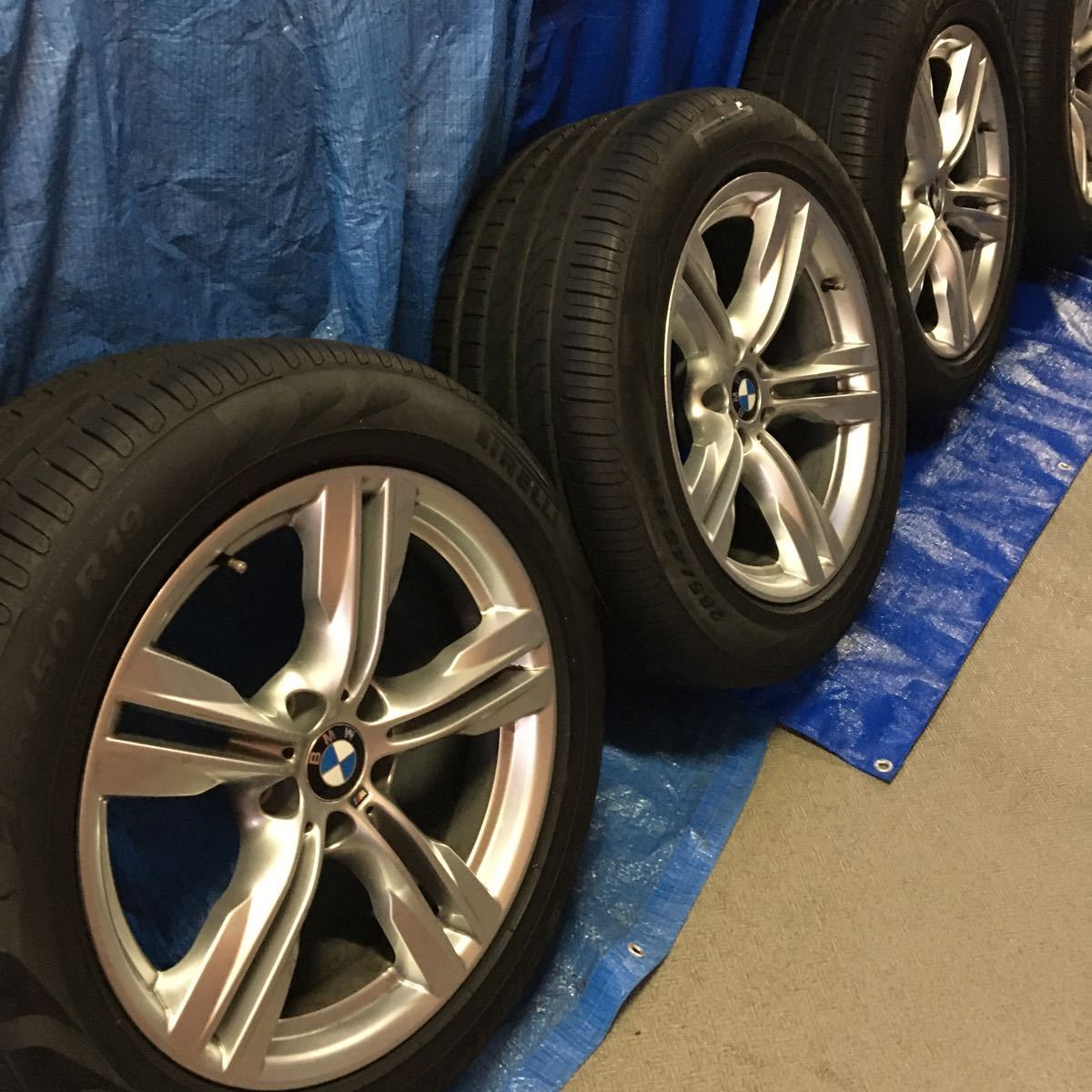 BMW X5 X6 F15 F16 純正19インチ タイヤアルミホイール 4本セット