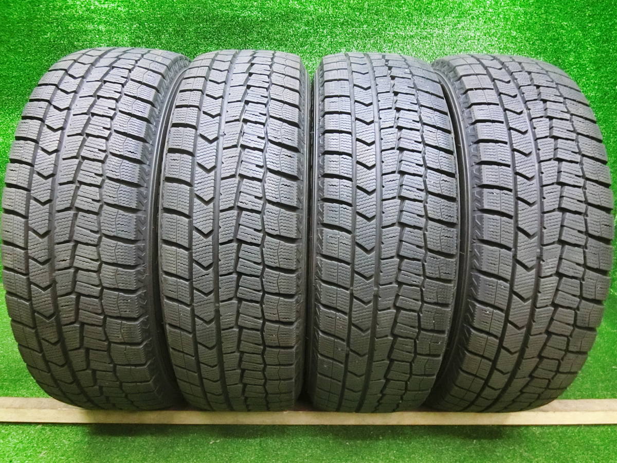 【送料無料】★ バリ溝　8.5分山～9分山　18年製 ★ 185/65R15 ★ DUNLOP WINTERMAXX WM02 ★4本set■L615